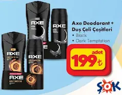 AXE DEODORANT+DUŞ JELİ ÇEŞİTLERİ AXE DEODORANT+DUŞ JELİ ÇEŞİTLERİ